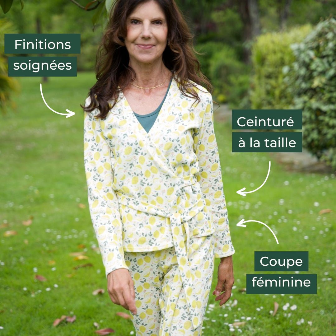 ensemble pantalon kimono spécificités
