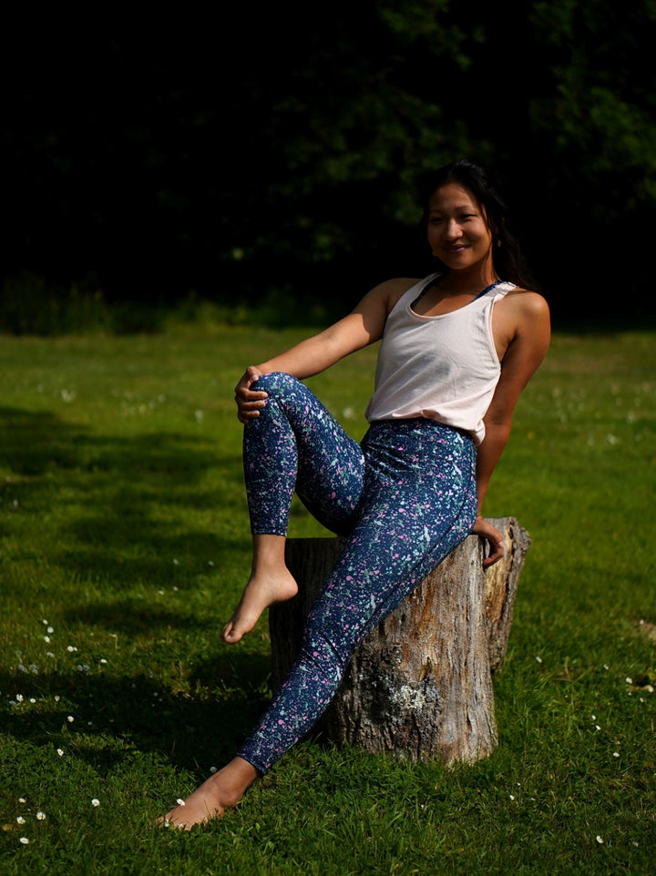 debardeur yoga sibia rose ecoresponsable et made in france