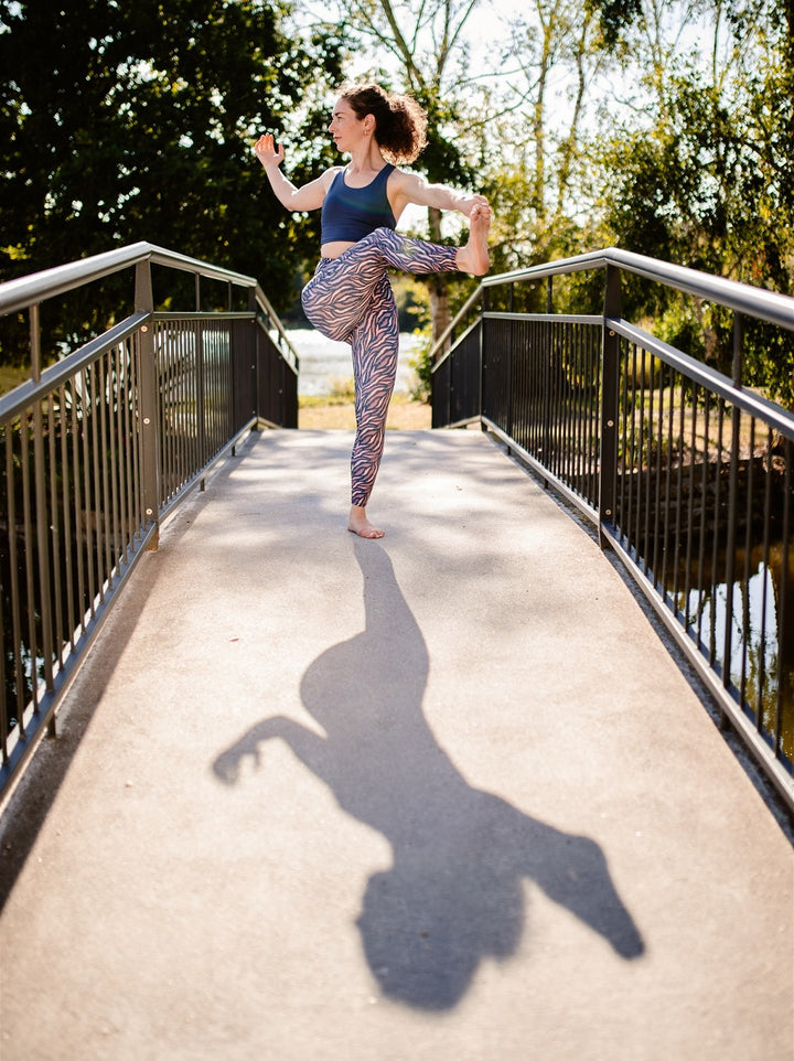 COLIBRI leggings Zebra print