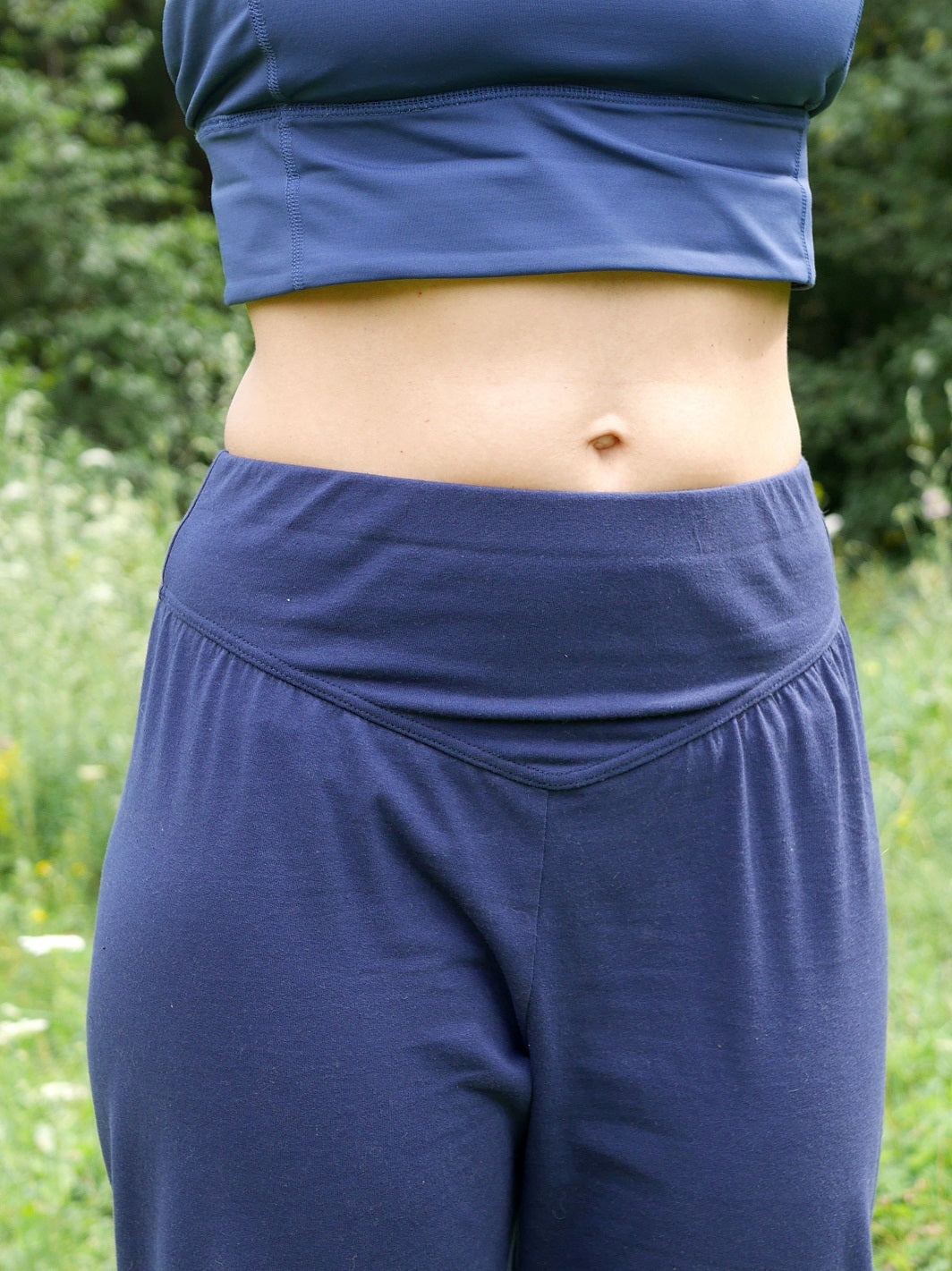 Sarouel HIRONDELLE Bleu Marine Salut les Yogis