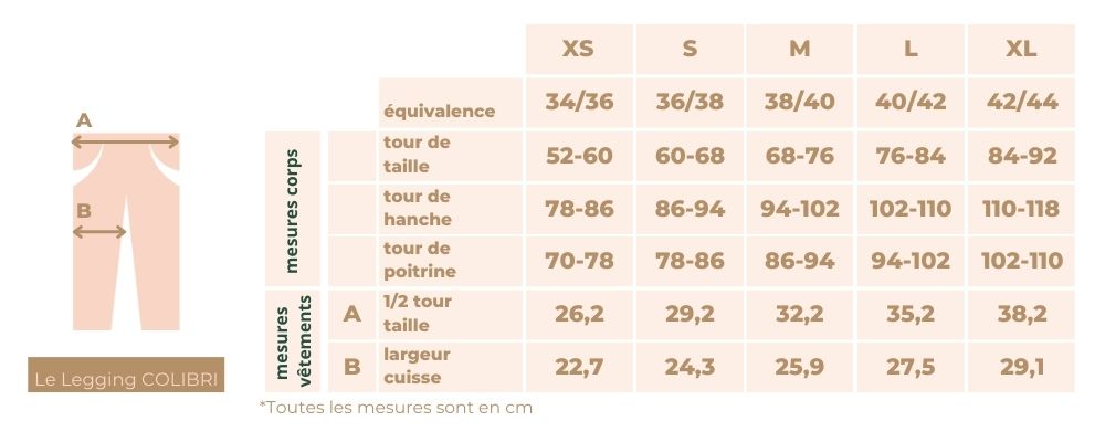 guide_des_tailles_legging_yoga_colibri