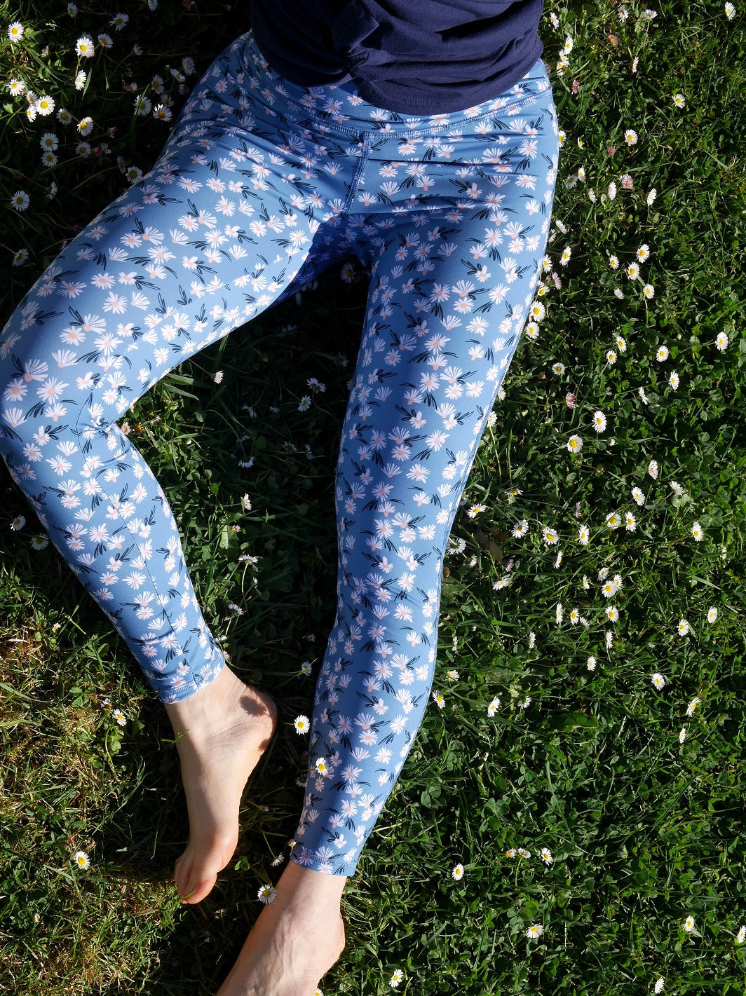 legging yoga femme écoresponsable motif éclosion