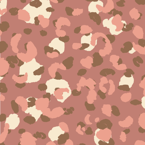 motif panthère rose