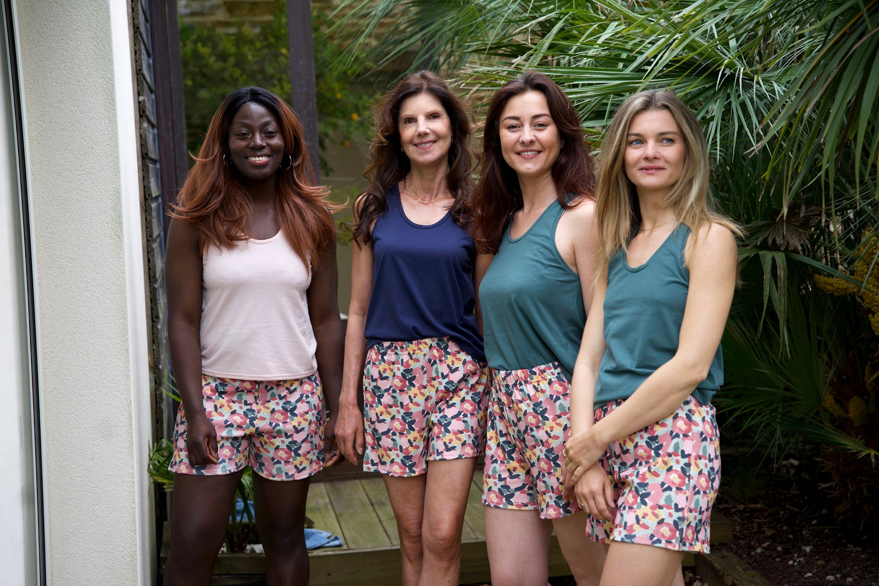 pyjama été femme short débardeur made in france ecoresponsable