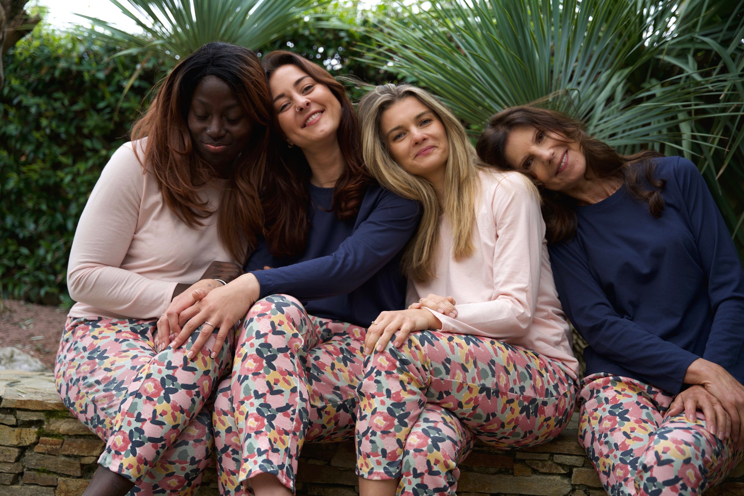 t-shirts manches longues de pyjama femme écoresponsables made in france
