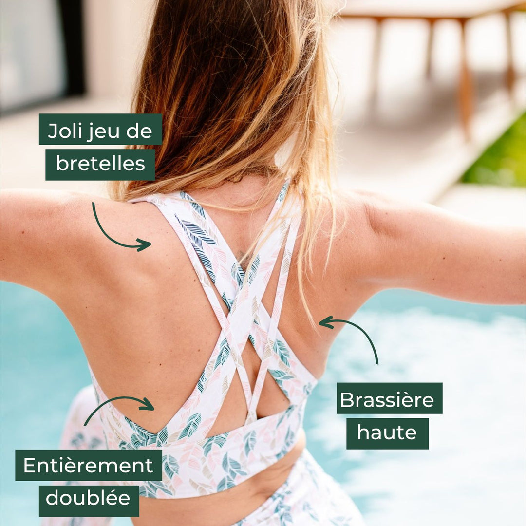 brassière de yoga gelinotte spécificités