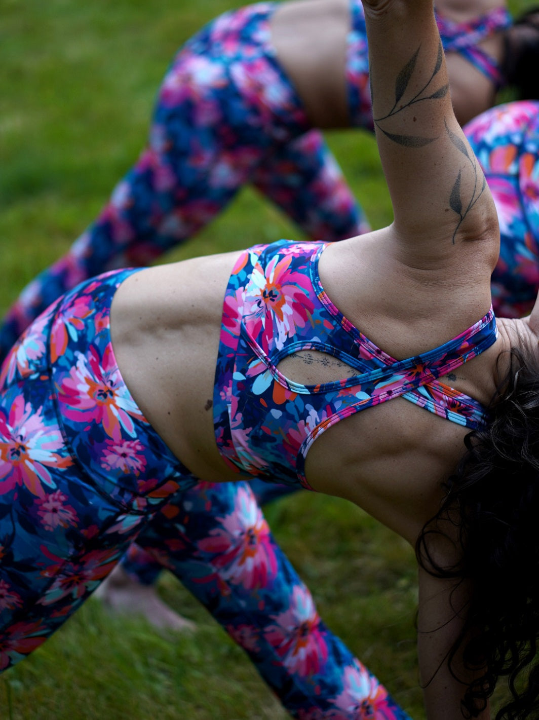 brassière yoga ecoresponsable et made in france mesange jaïpur fiesta