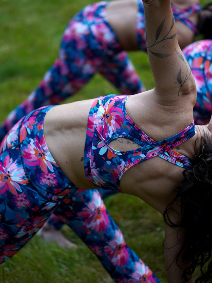 brassière yoga ecoresponsable et made in france mesange jaïpur fiesta