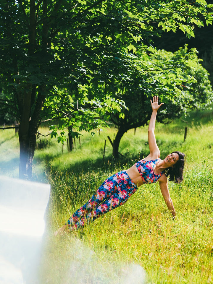 brassière yoga ecoresponsable et made in france mesange jaïpur fiesta 