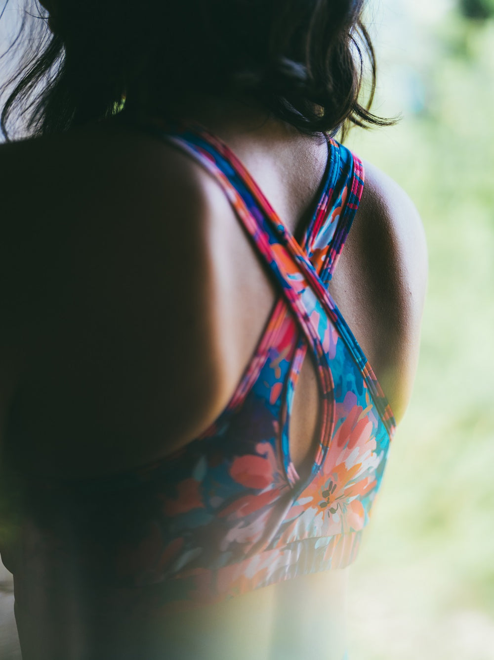 brassière yoga ecoresponsable et made in france mesange jaïpur fiesta 