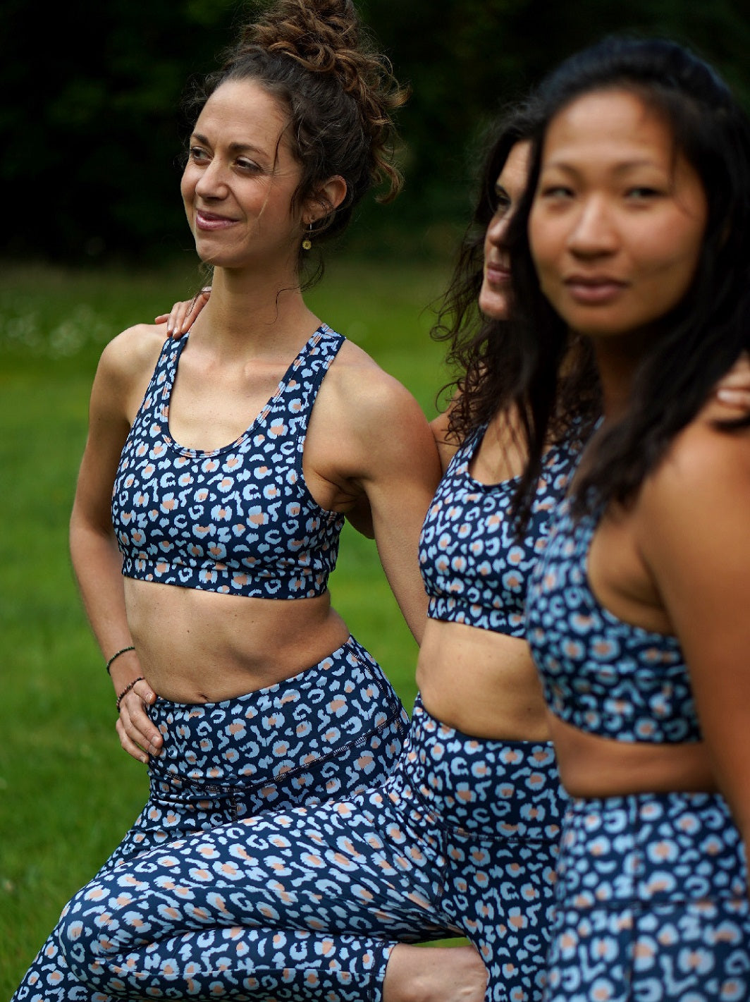 brassière mesange panthere bleue ecoresponsable et made in france