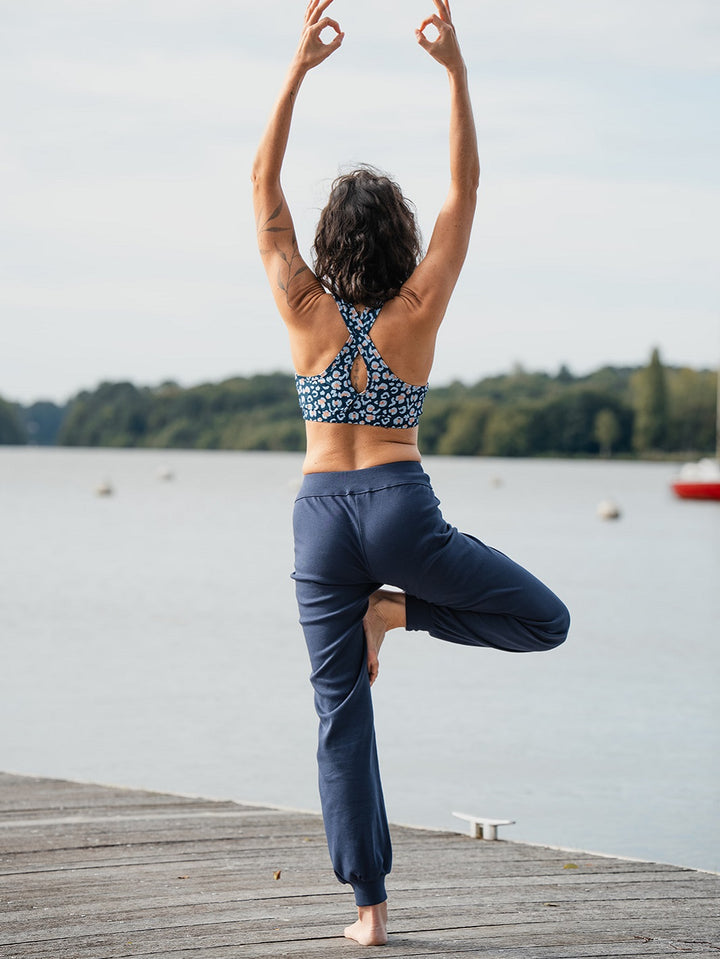 sarouel de yoga hirondelle coton biologique