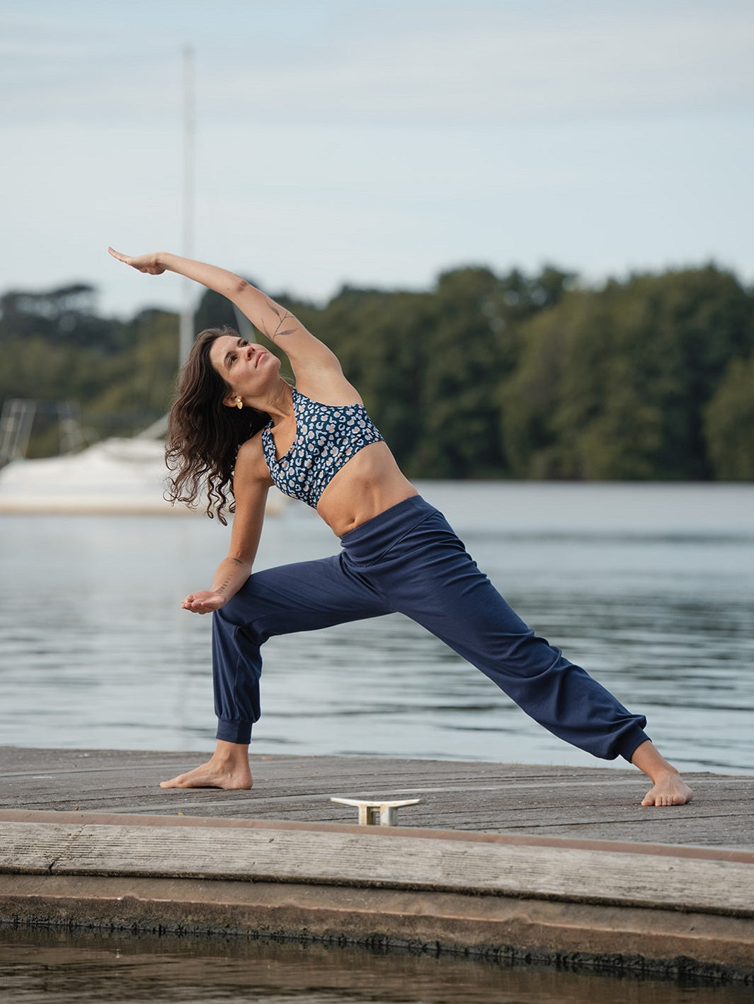 sarouel de yoga hirondelle coton biologique