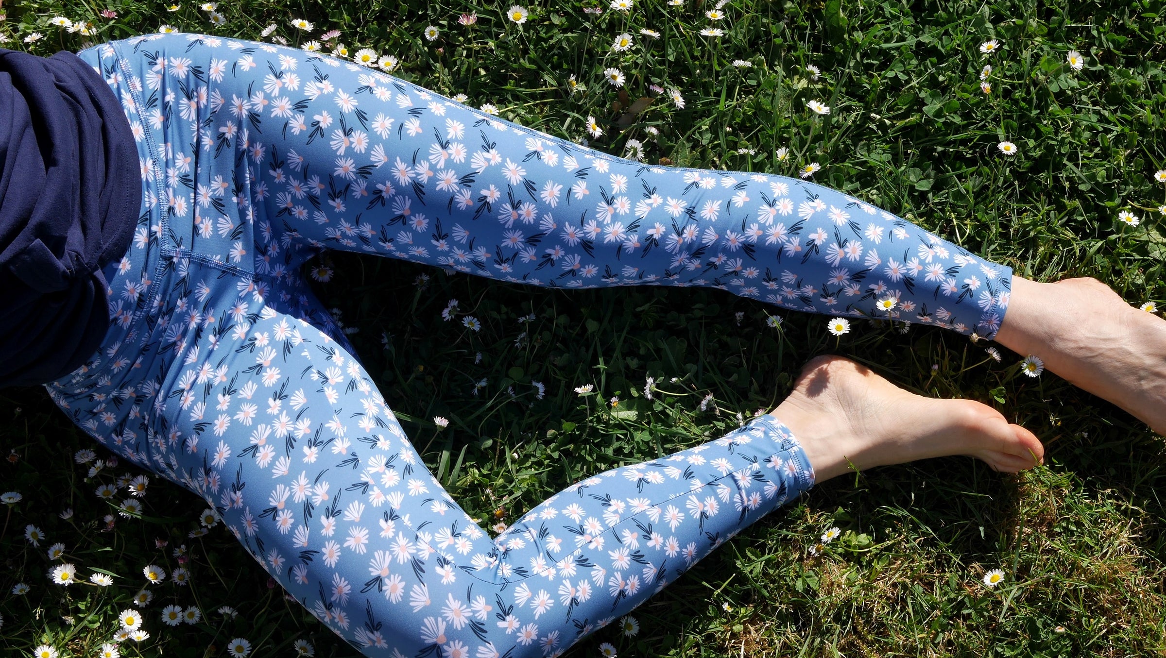 legging yoga made in france ecoresponsable motif éclosion