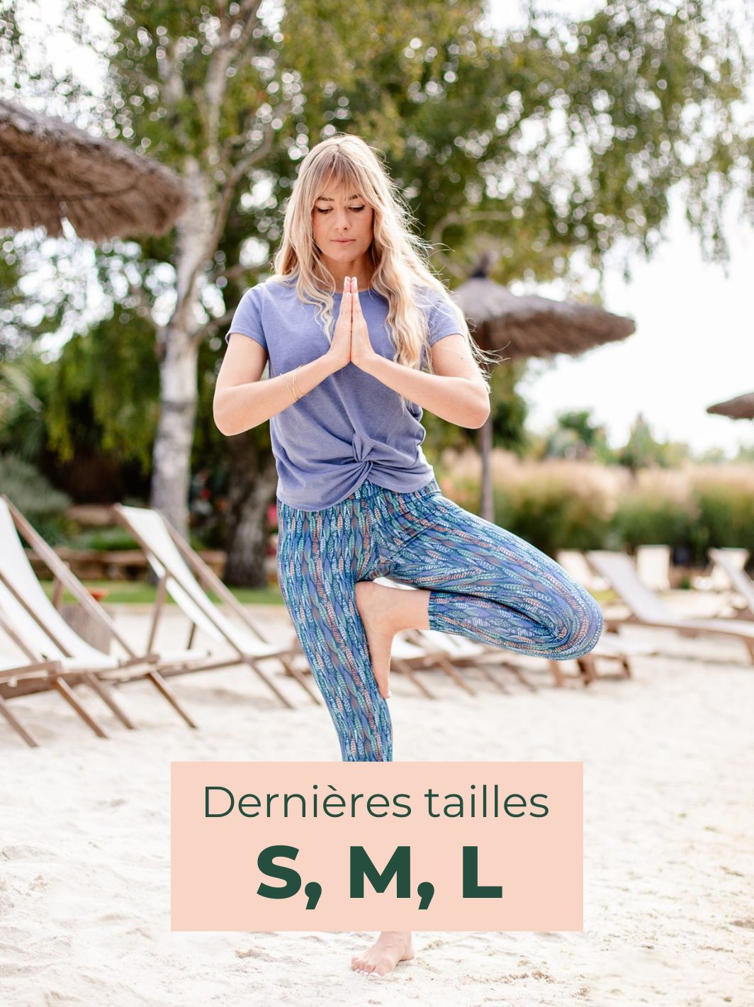 legging colibri motif feuilles S M L