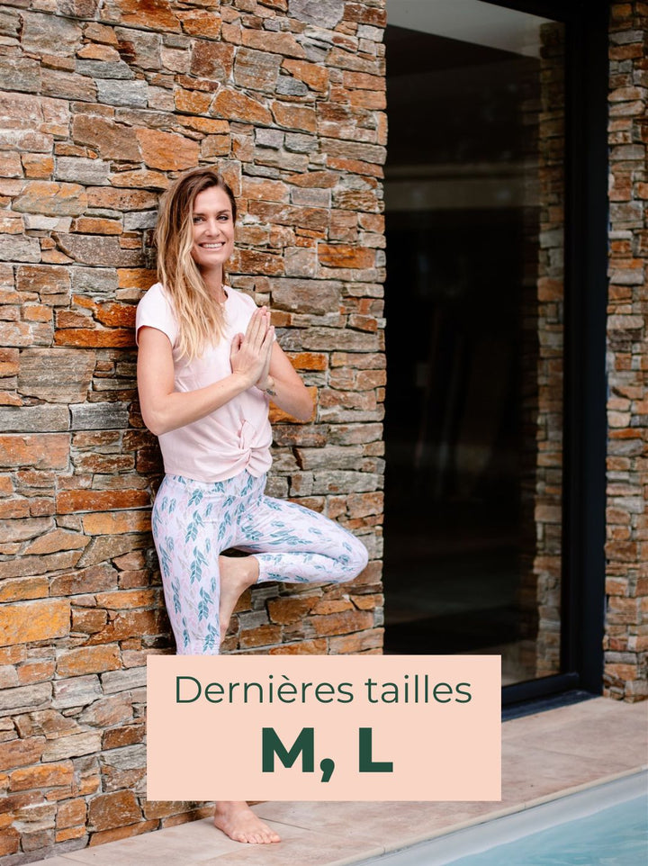 Legging COLIBRI Motif Plumes