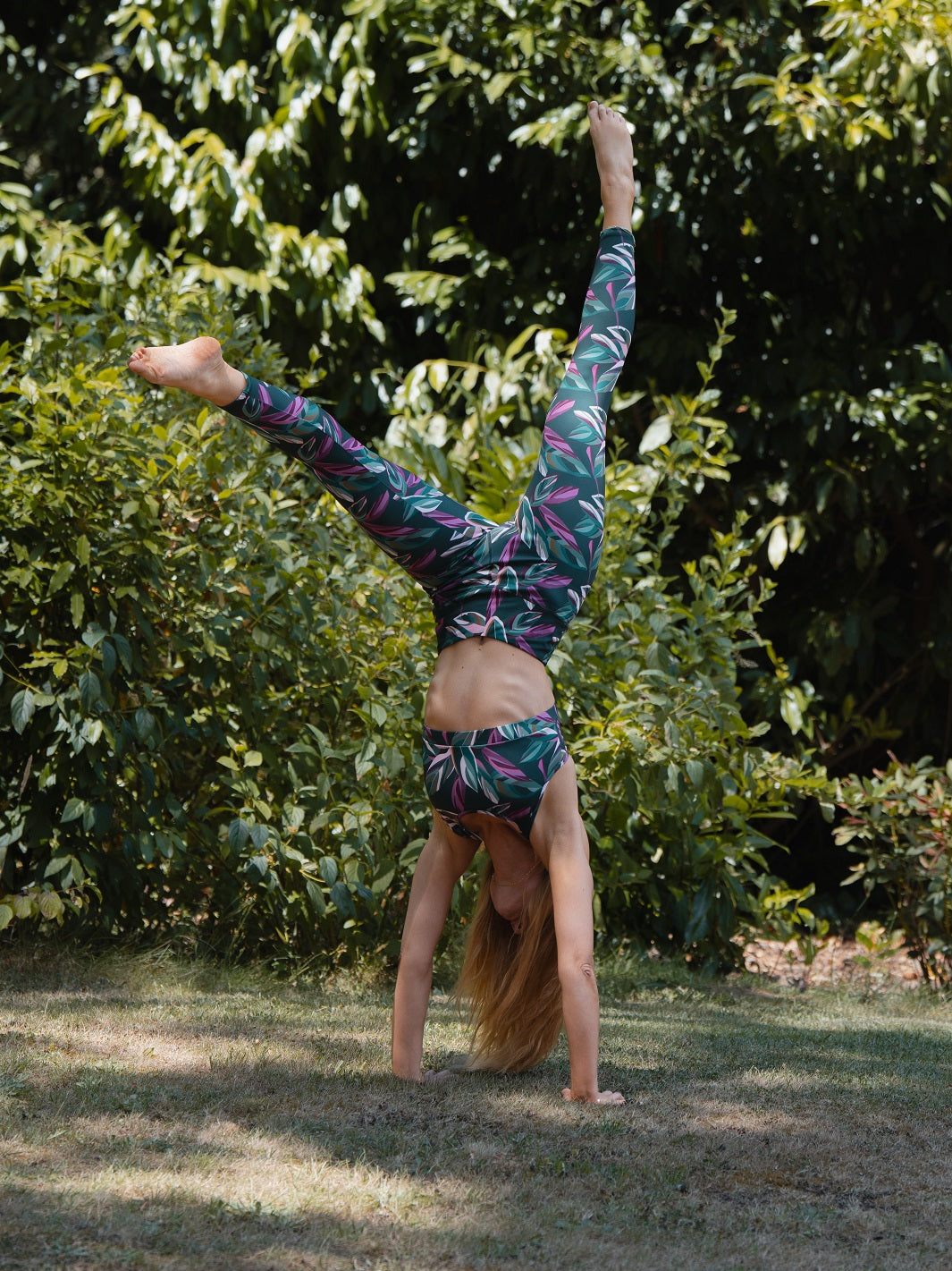 legging yoga ecoresponsable colibri flow canopée