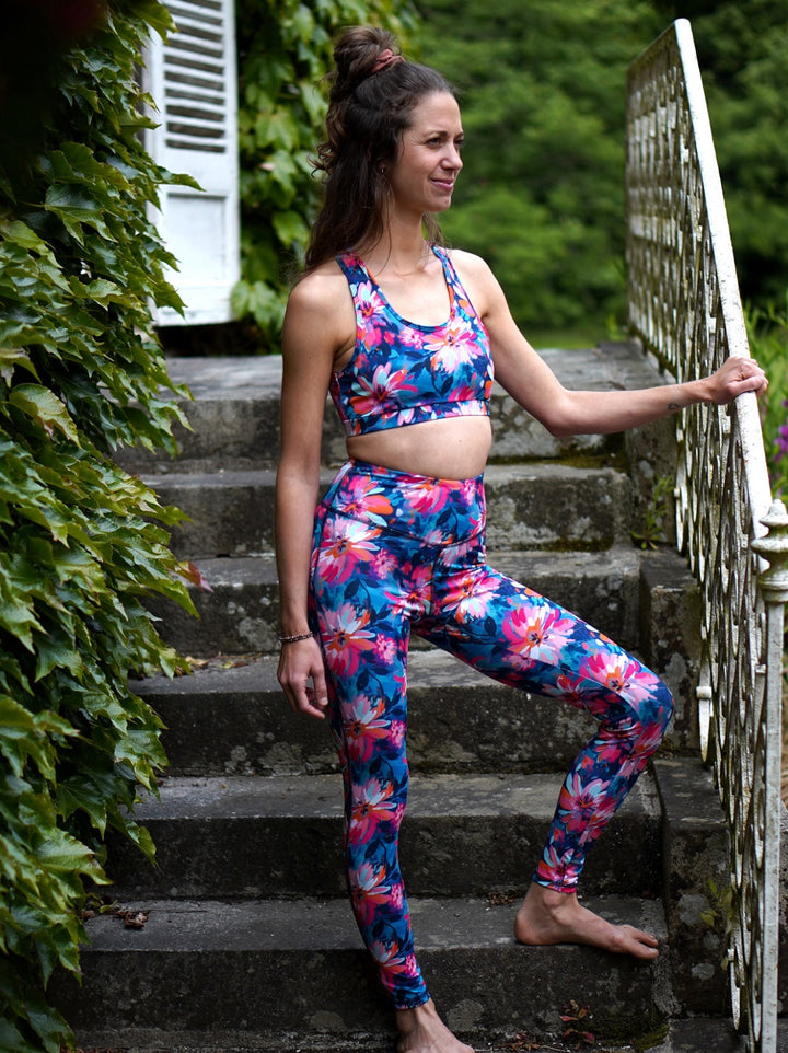 legging yoga femme écoresponsable motif jaïpur joy 