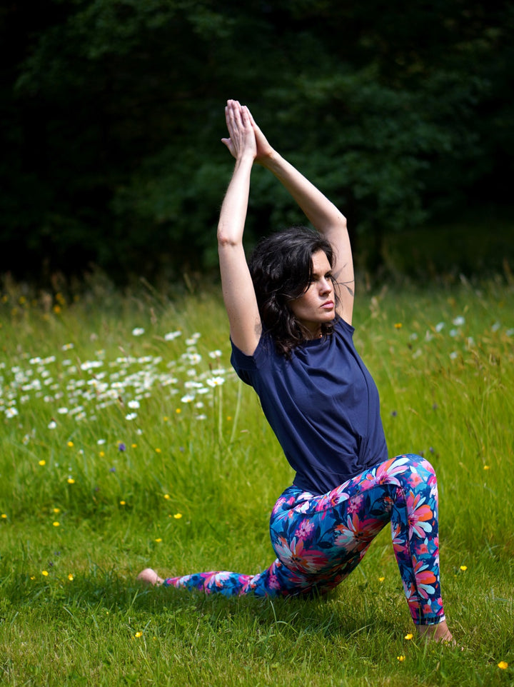 legging yoga femme écoresponsable motif jaïpur joy 