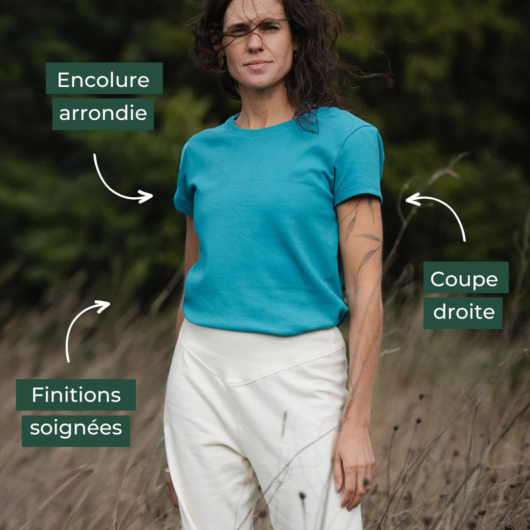 t-shirt pelican yoga specificités
