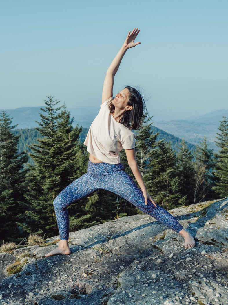 RETRAITE - Legging COLIBRI motif fleuri x Ariane Yoga Coaching